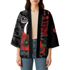 Collingwood Magpies ANZAC Personalised Kimono Lest We Forget Poppy Camo
