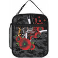 Collingwood Magpies ANZAC Personalised Lunch Bag Lest We Forget Poppy Camo