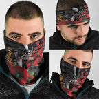 Collingwood Magpies ANZAC Personalised Neck Gaiter Lest We Forget Poppy Camo