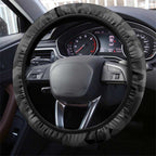 Collingwood Magpies ANZAC Steering Wheel Cover Lest We Forget Poppy Camo