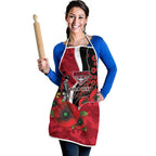 Essendon Bombers ANZAC Personalised Apron Lest We Forget Poppy Camo