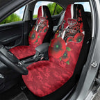 Essendon Bombers ANZAC Personalised Car Seat Cover Lest We Forget Poppy Camo