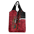 Essendon Bombers ANZAC Personalised Grocery Bag Lest We Forget Poppy Camo