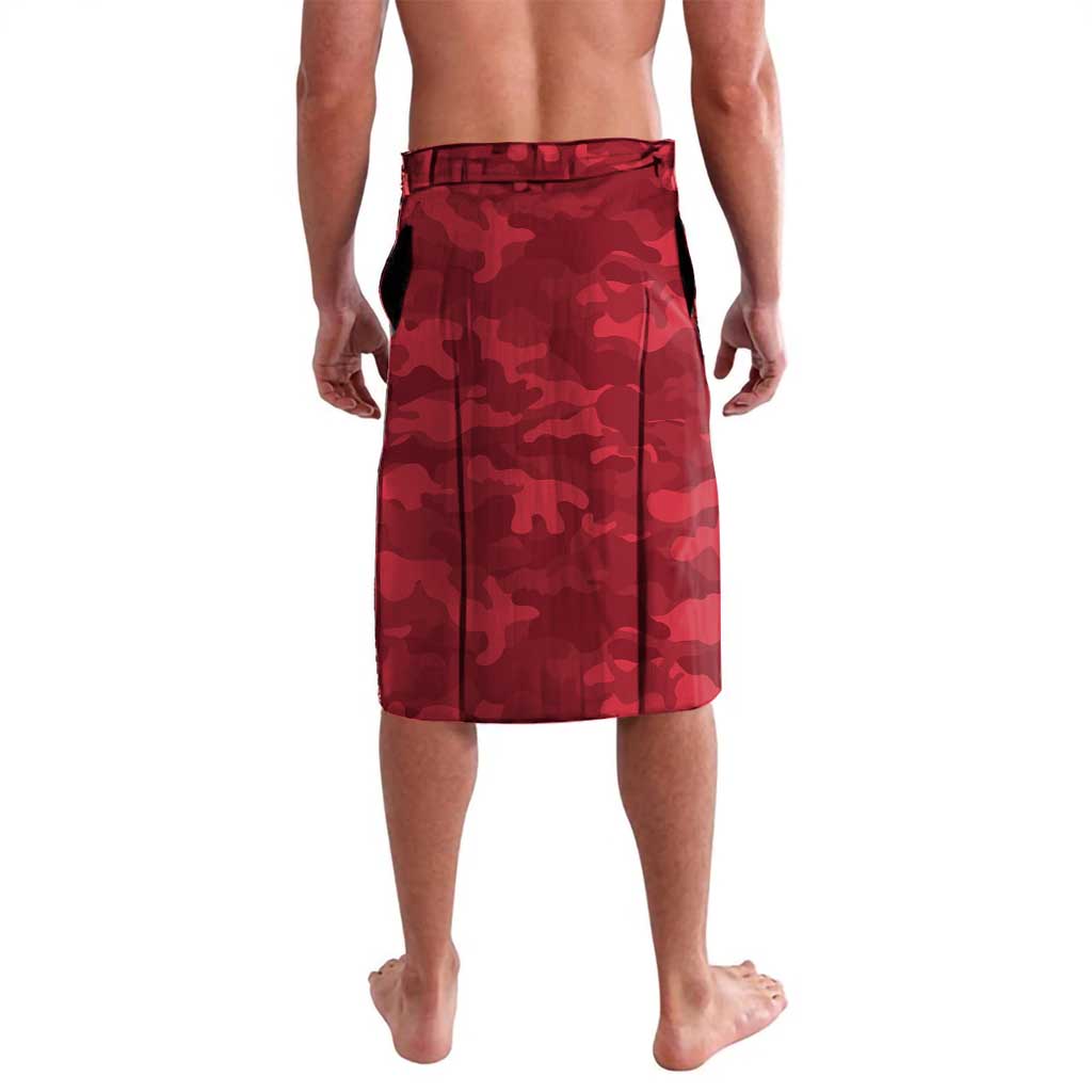 Essendon Bombers ANZAC Personalised Lavalava Lest We Forget Poppy Camo