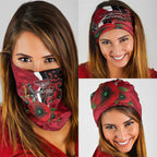Essendon Bombers ANZAC Personalised Neck Gaiter Lest We Forget Poppy Camo