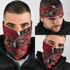 Essendon Bombers ANZAC Personalised Neck Gaiter Lest We Forget Poppy Camo