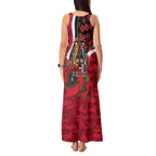 Essendon Bombers ANZAC Personalised Tank Maxi Dress Lest We Forget Poppy Camo