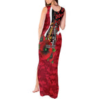 Essendon Bombers ANZAC Personalised Tank Maxi Dress Lest We Forget Poppy Camo