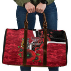 Essendon Bombers ANZAC Personalised Travel Bag Lest We Forget Poppy Camo