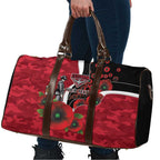 Essendon Bombers ANZAC Personalised Travel Bag Lest We Forget Poppy Camo