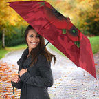 Essendon Bombers ANZAC Personalised Umbrella Lest We Forget Poppy Camo