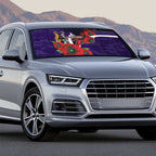Fremantle Dockers ANZAC Personalised Auto Sun Shade Lest We Forget Poppy Camo