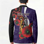 Fremantle Dockers ANZAC Personalised Blazer Lest We Forget Poppy Camo