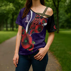 Fremantle Dockers ANZAC Personalised Cross Shoulder Shirt Lest We Forget Poppy Camo