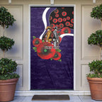 Fremantle Dockers ANZAC Personalised Door Cover Lest We Forget Poppy Camo