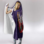 Fremantle Dockers ANZAC Personalised Hooded Blanket Lest We Forget Poppy Camo
