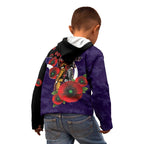 Fremantle Dockers ANZAC Personalised Kid Hoodie Lest We Forget Poppy Camo