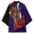 Fremantle Dockers ANZAC Personalised Kimono Lest We Forget Poppy Camo