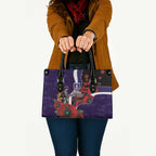Fremantle Dockers ANZAC Personalised Leather Bag Lest We Forget Poppy Camo
