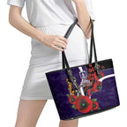 Fremantle Dockers ANZAC Personalised Leather Tote Bag Lest We Forget Poppy Camo
