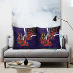 Fremantle Dockers ANZAC Personalised Pillow Cover Lest We Forget Poppy Camo