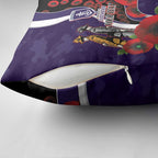 Fremantle Dockers ANZAC Personalised Pillow Cover Lest We Forget Poppy Camo