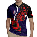 Fremantle Dockers ANZAC Personalised Rugby Jersey Lest We Forget Poppy Camo