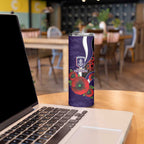 Fremantle Dockers ANZAC Personalised Skinny Tumbler Lest We Forget Poppy Camo