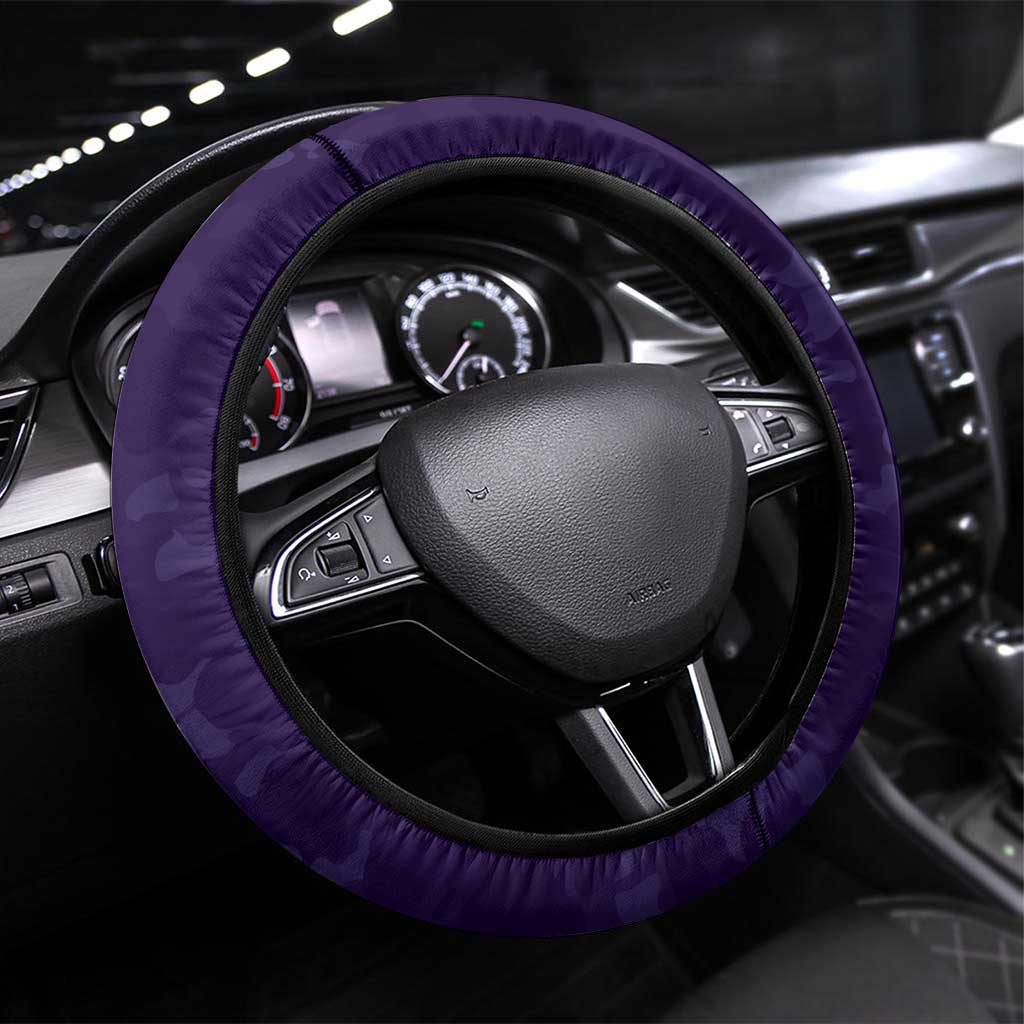 Fremantle Dockers ANZAC Steering Wheel Cover Lest We Forget Poppy Camo