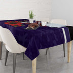 Fremantle Dockers ANZAC Personalised Tablecloth Lest We Forget Poppy Camo