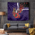 Fremantle Dockers ANZAC Personalised Tapestry Lest We Forget Poppy Camo