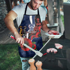 Geelong Cats ANZAC Personalised Apron Lest We Forget Poppy Camo