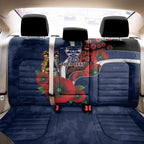 Geelong Cats ANZAC Personalised Back Car Seat Cover Lest We Forget Poppy Camo