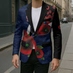 Geelong Cats ANZAC Personalised Blazer Lest We Forget Poppy Camo