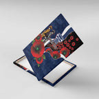Geelong Cats ANZAC Personalised Canvas Wall Art Lest We Forget Poppy Camo