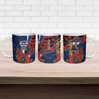 Geelong Cats ANZAC Personalised Ceramic Mug Lest We Forget Poppy Camo