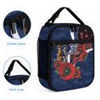 Geelong Cats ANZAC Personalised Lunch Bag Lest We Forget Poppy Camo