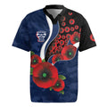 Geelong Cats ANZAC Personalised Rugby Jersey Lest We Forget Poppy Camo