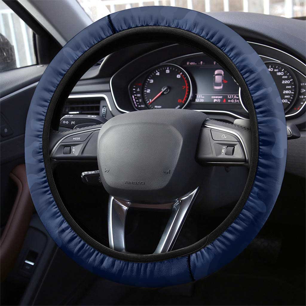 Geelong Cats ANZAC Steering Wheel Cover Lest We Forget Poppy Camo