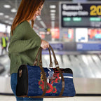 Geelong Cats ANZAC Personalised Travel Bag Lest We Forget Poppy Camo