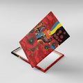 Gold Suns ANZAC Personalised Canvas Wall Art Lest We Forget Poppy Camo