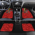 Gold Suns ANZAC Personalised Car Mats Lest We Forget Poppy Camo