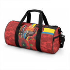 Gold Suns ANZAC Personalised Duffle Bag Lest We Forget Poppy Camo