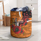 Greater Giants ANZAC Personalised Laundry Basket Lest We Forget Poppy Camo
