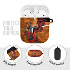 Greater Giants ANZAC Personalised AirPods Case Lest We Forget Poppy Camo