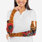 Greater Giants ANZAC Personalised Arm Sleeves Lest We Forget Poppy Camo