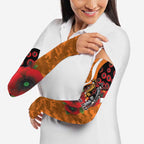 Greater Giants ANZAC Personalised Arm Sleeves Lest We Forget Poppy Camo
