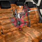 Greater Giants ANZAC Personalised Back Car Seat Cover Lest We Forget Poppy Camo