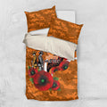 Greater Giants ANZAC Personalised Bedding Set Lest We Forget Poppy Camo