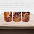 Greater Giants ANZAC Personalised Ceramic Mug Lest We Forget Poppy Camo